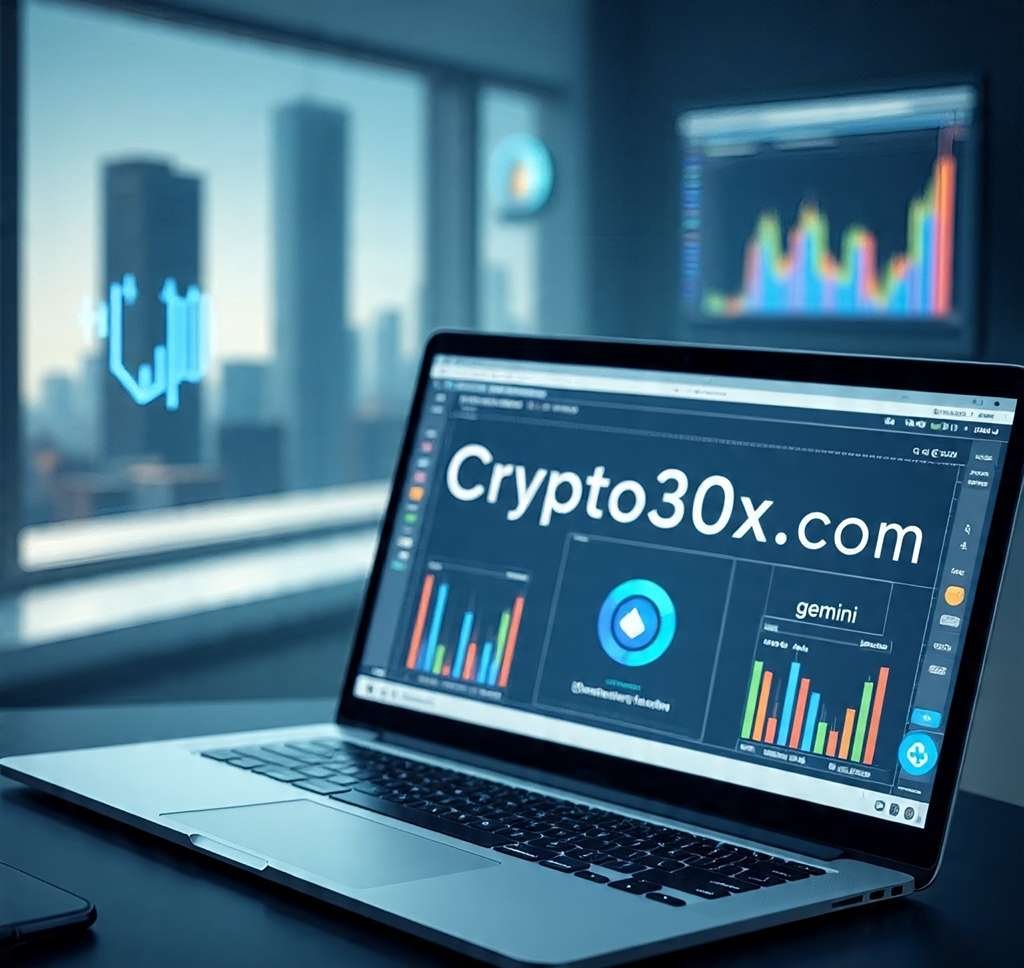 Crypto trading interface with Gemini tools