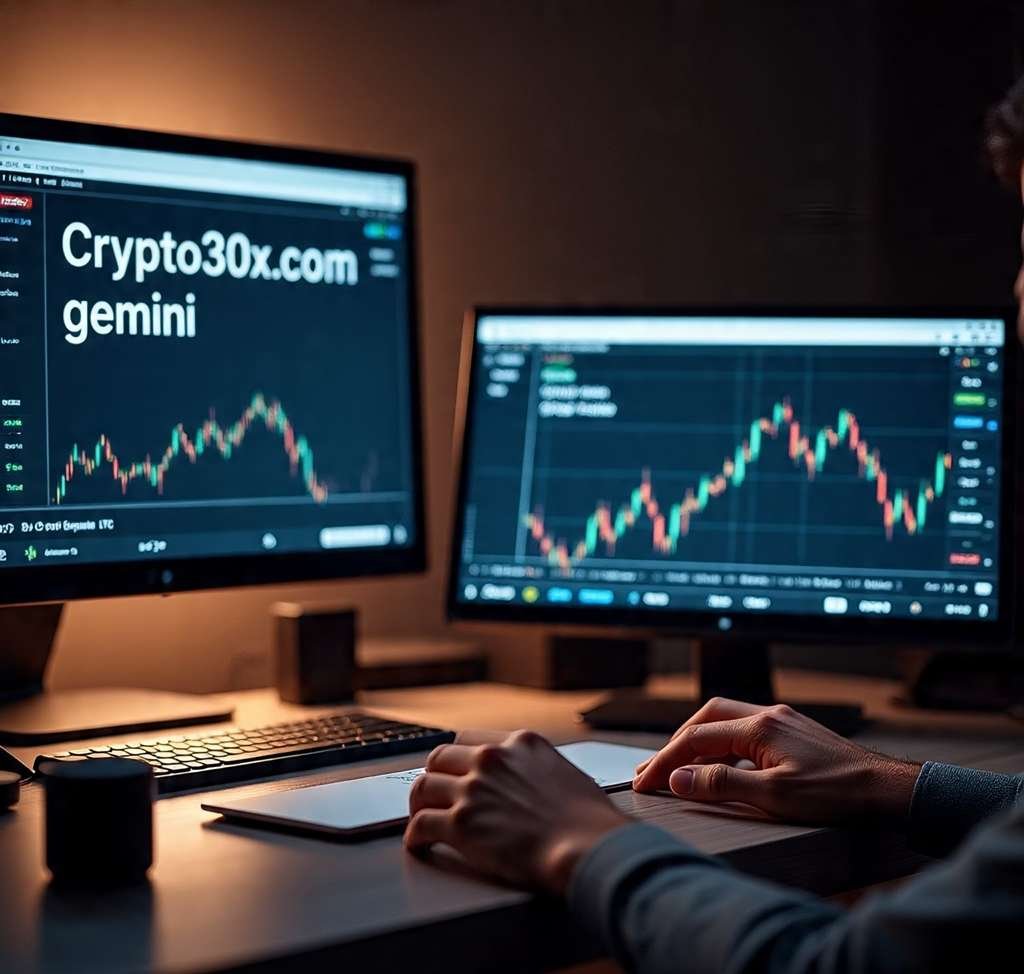 Crypto trading interface with Gemini tools